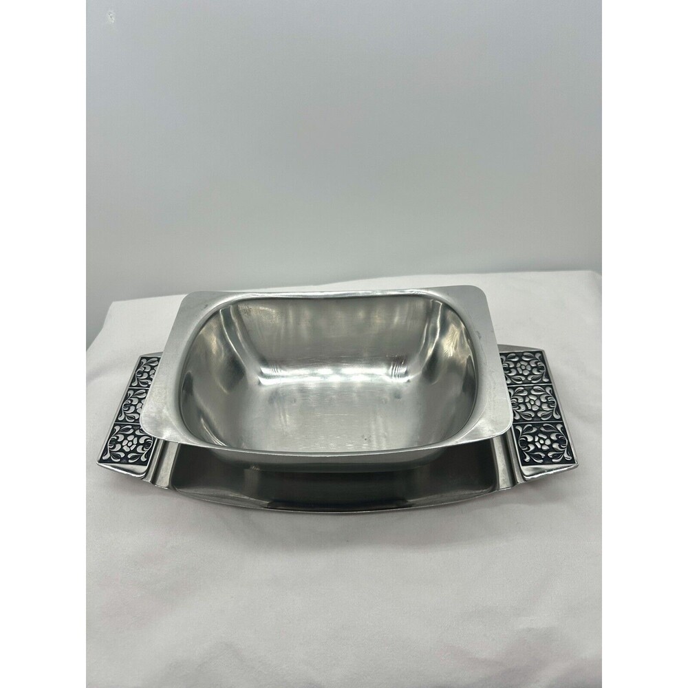 Velvet 18 Stainless Stanley Roberts Serving Bowl‎ Tray  6.5"x4.5" GAR2-2